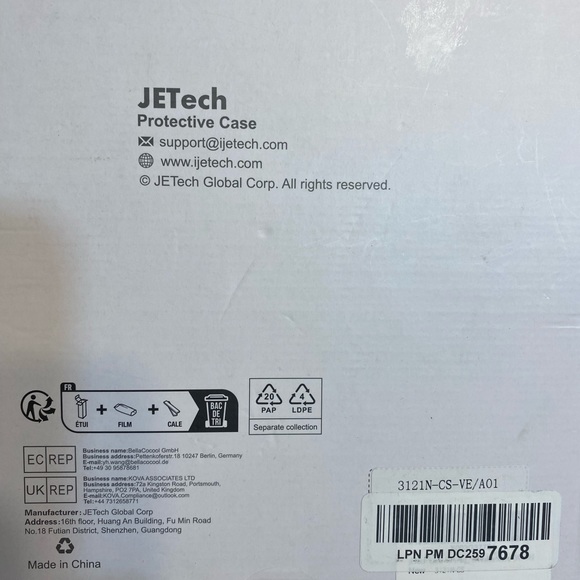 JETeck protective case for iPad 10.9.  New - Picture 6 of 7
